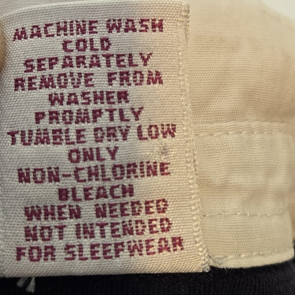 Vintage Gymboree Navy Blue Embroidered Ditsy Floral Jumpsuit Size 18-24 Months - Picture 12 of 13